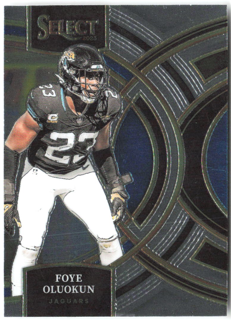 Foye Oluokun Panini Select 139 2023 Jacksonville Jaguars