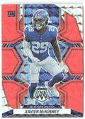 Xavier McKinney Panini Mosaic - Mosaic Reactive Orange 149 2022 New York Giants