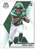 Denzel Mims Panini Mosaic - Prizm Silver 225 2020 New York Jets