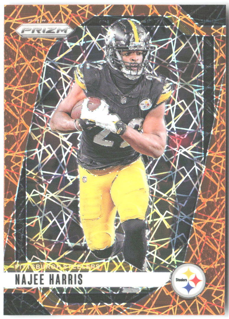 Najee Harris Panini Prizm - Lazer 241 2024 Pittsburgh Steelers