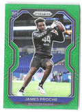 James Proche Panini Prizm - Prizm Green 382 2020 Baltimore Ravens