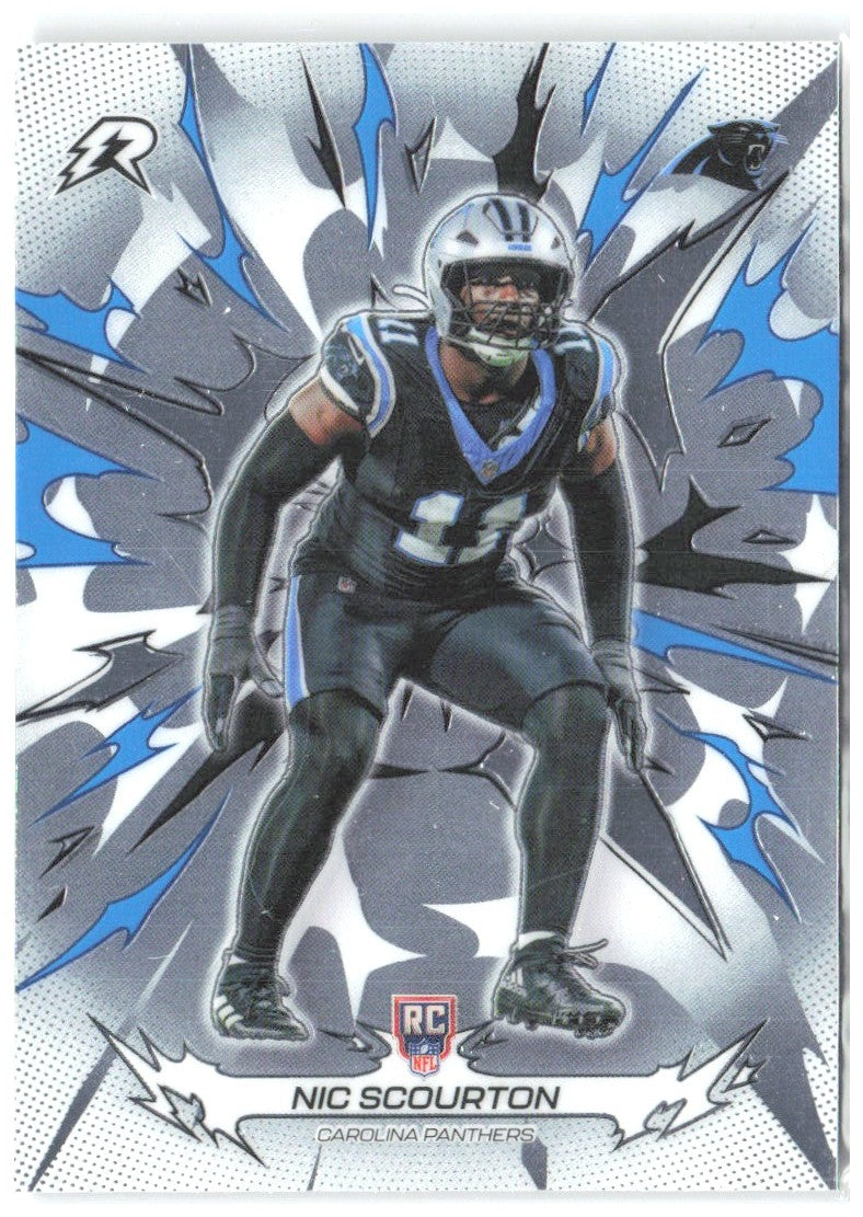 Nic Scourton Topps Resurgence 112 2025 Carolina Panthers RC