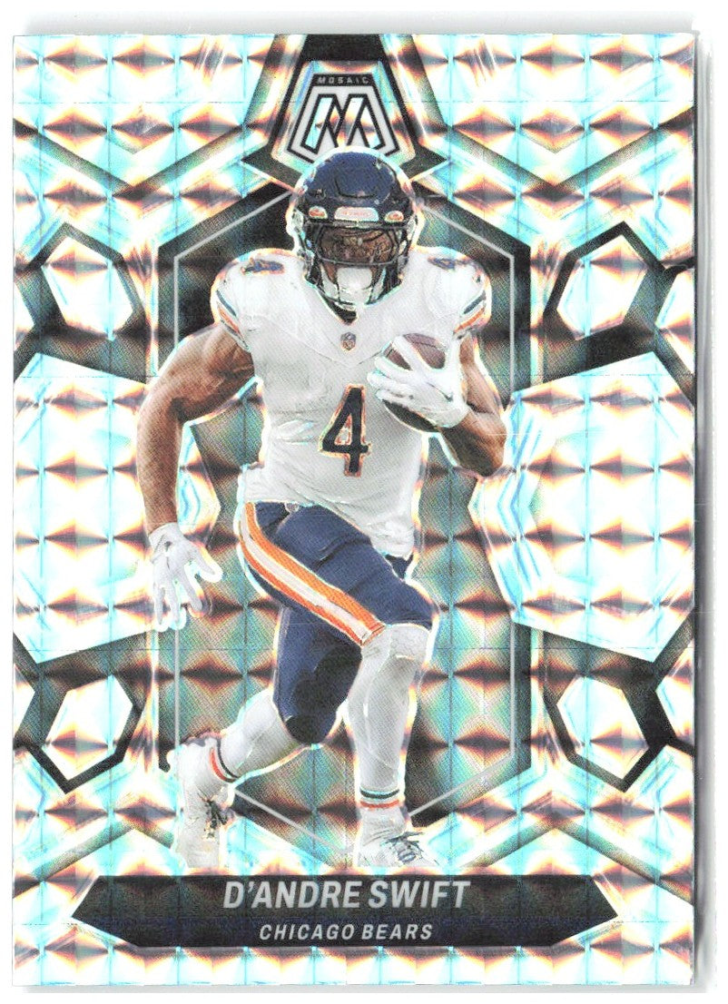 D'Andre Swift Panini Mosaic - Mosaic 37 2024 Chicago Bears