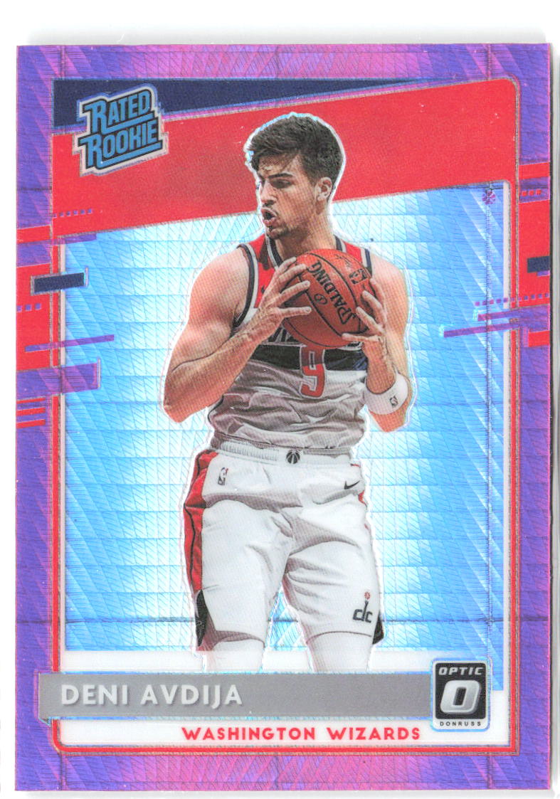 Deni Avdija Donruss Optic - Hyper Pink 159 2020-21 Washington Wizards