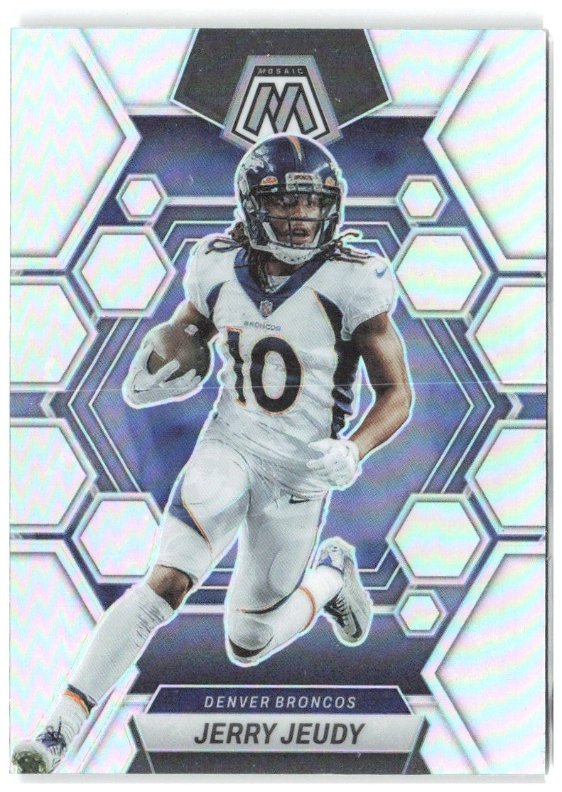 Jerry Jeudy Panini Mosaic - Silver 66 2023 Denver Broncos