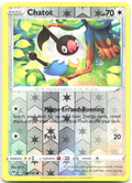 Chatot Reverse Holo Common SWSH04 Vivid Voltage 139/185 NM 0313