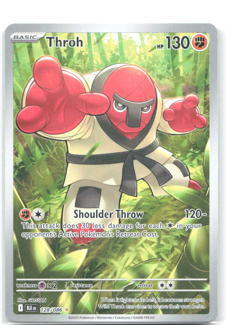 Throh Holo Illustration Rare SV: Black Bolt 128/086 NM GOSSAN