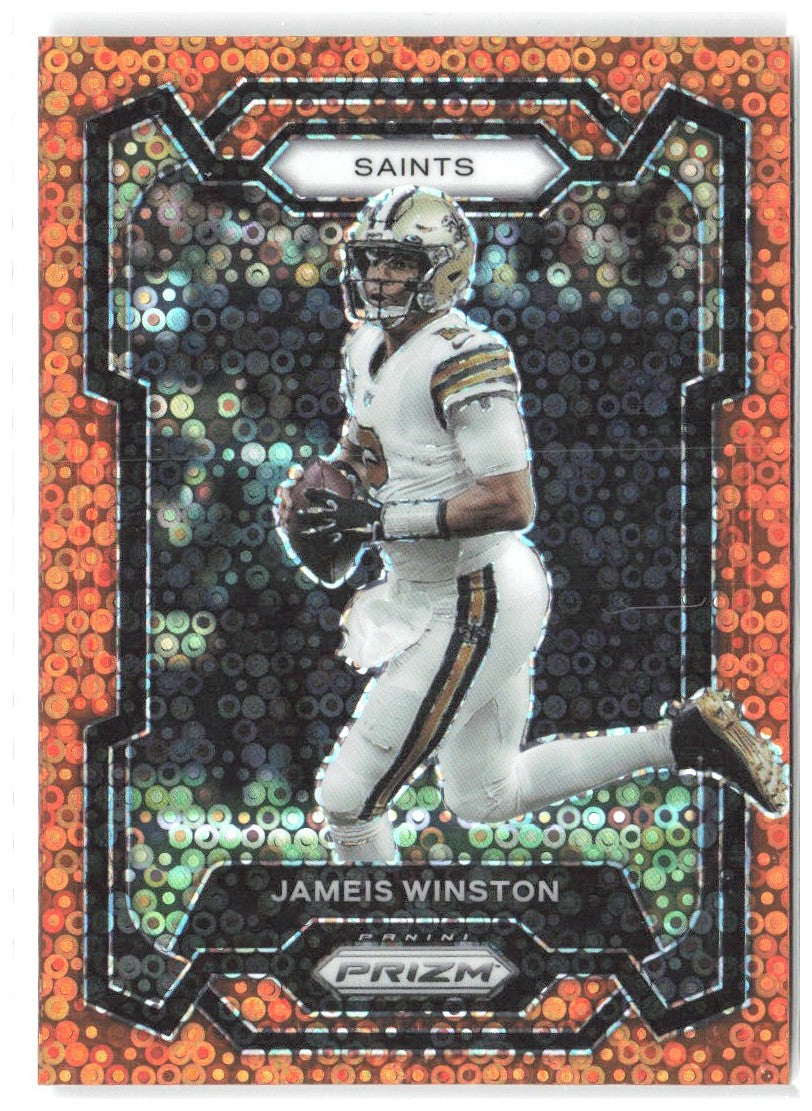Jameis Winston Panini Prizm - Disco 214 2023 New Orleans Saints