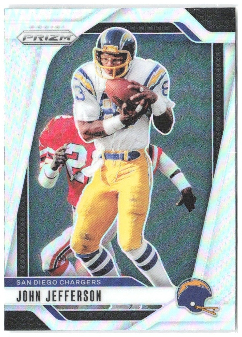 John Jefferson Panini Prizm - Silver 165 2024 San Diego Chargers