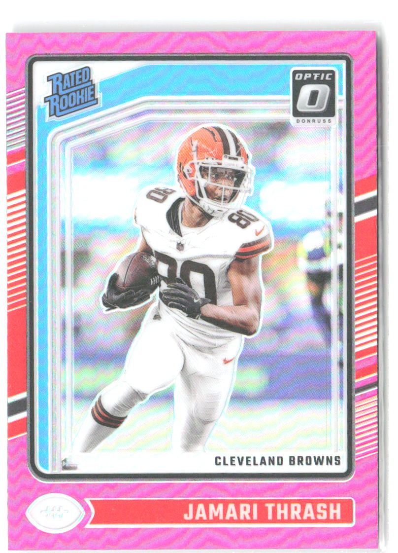 Jamari Thrash Donruss Optic - Pink 241 2024 Cleveland Browns