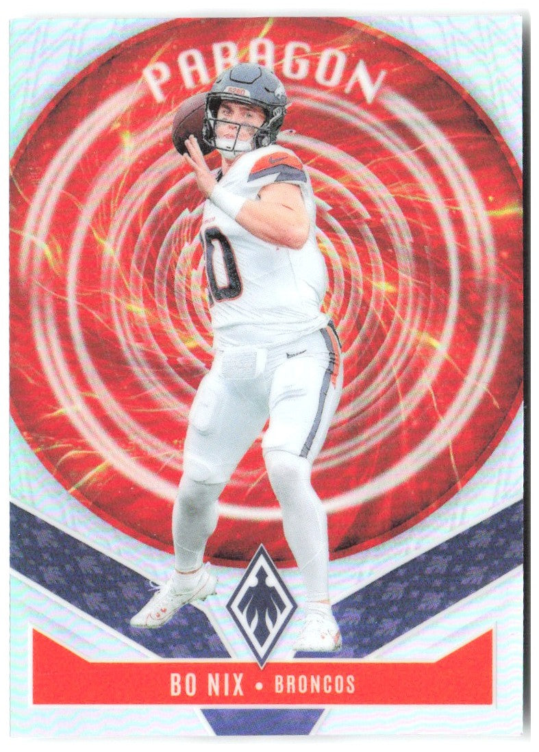 Bo Nix Panini Phoenix - Paragon 14 2025 Denver Broncos