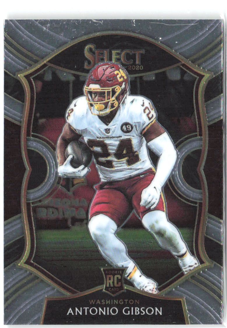Antonio Gibson Panini Select 72 2020 Washington Football Team RC