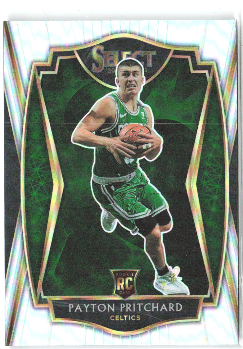Payton Pritchard Panini Select - Silver Prizms 196 2020-21 Boston Celtics