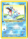 Totodile 81 1st Edition Common Neo Genesis 081/111 NM Hironobu Yoshida