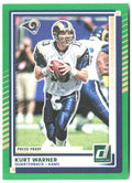 Kurt Warner Donruss - Press Proofs Green 32 2025 St. Louis Rams