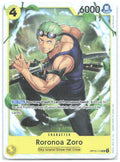 Roronoa Zoro Foil SR Adventure on Kami's Island OP15 113 NM