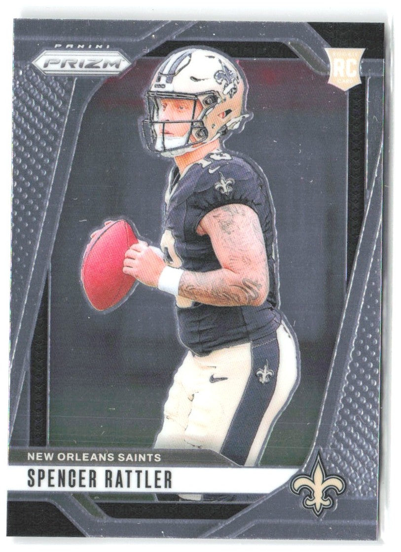 Spencer Rattler Panini Prizm 388 2024 New Orleans Saints RC