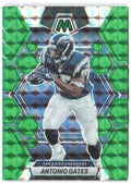 Antonio Gates Panini Mosaic - Green Mosaic 135 2023 San Diego Chargers