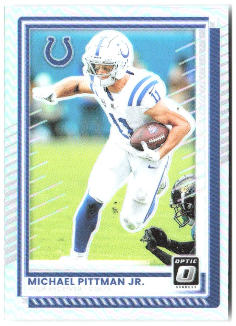 Michael Pittman Jr. Donruss Optic - Holo 131 2025 Indianapolis Colts
