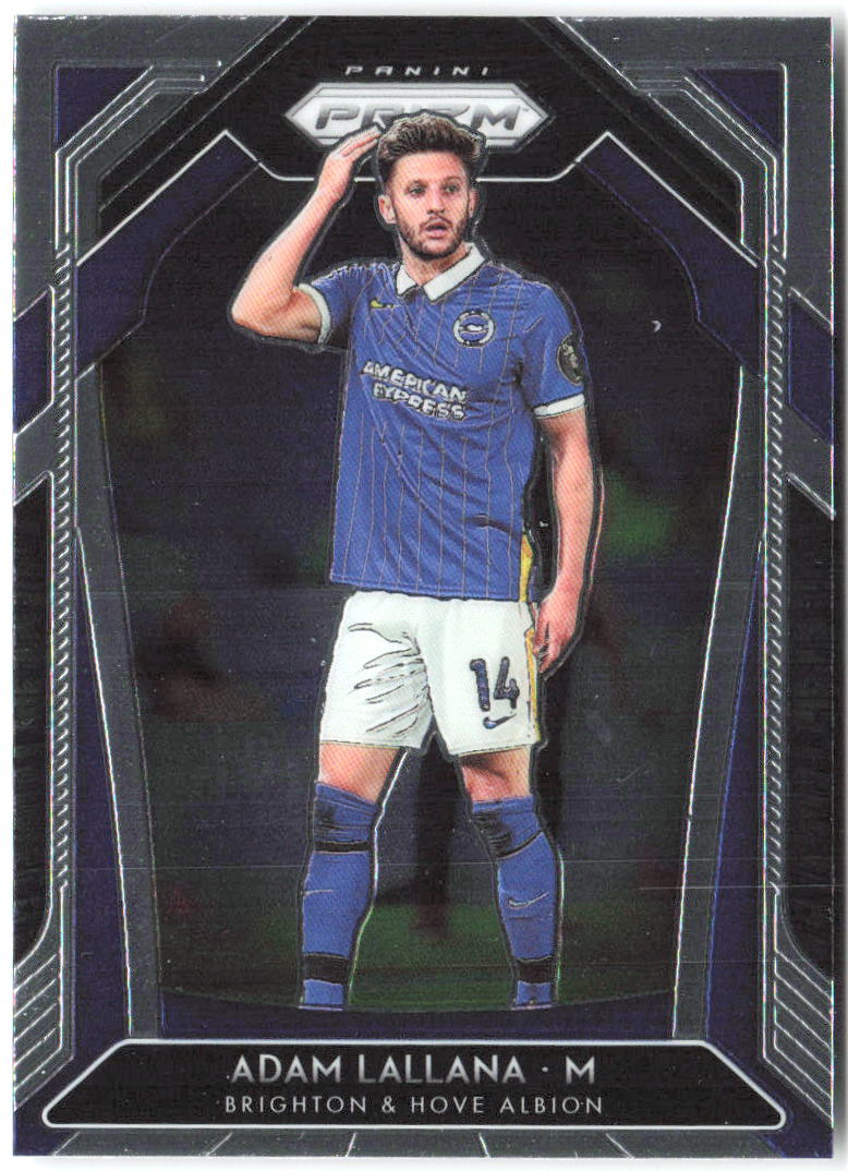 Adam Lallana Panini Prizm Premier League 170 2020-21 Brighton & Hove Albion