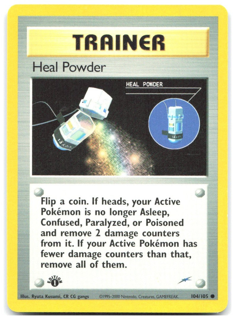 Heal Powder 1st Edition Common Neo Destiny 104/105 NM Ryuta Kusumi CR CG gangs