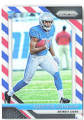 Kerryon Johnson Panini Prizm - Prizm Red White and Blue 217 2018 Detroit Lions