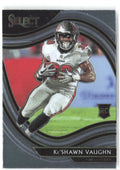Ke'Shawn Vaughn Panini Select 373 2020 Tampa Bay Buccaneers RC