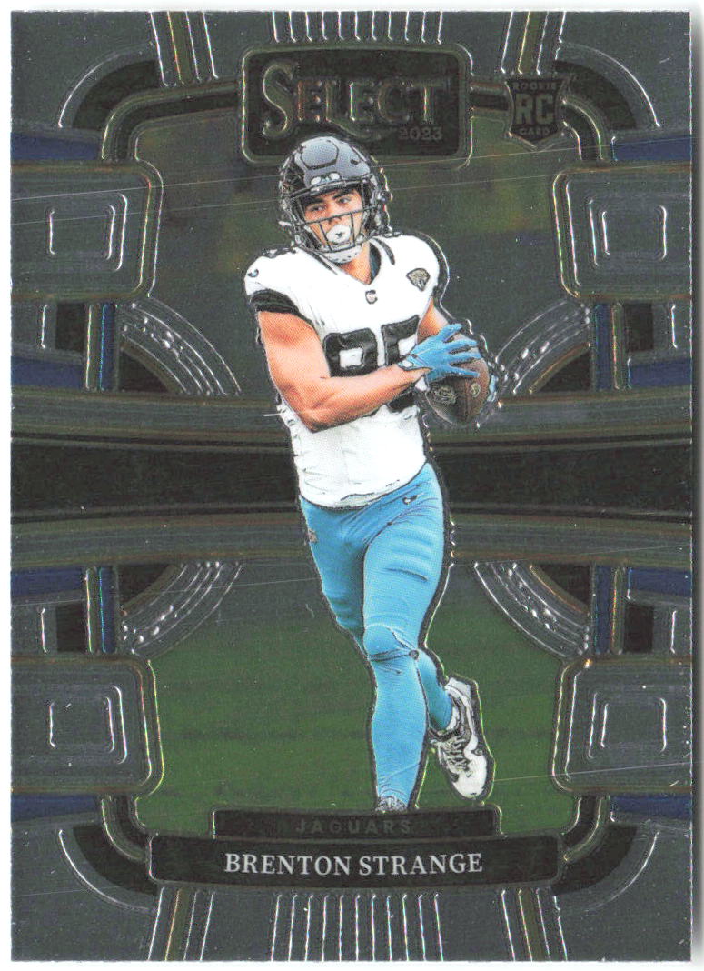 Brenton Strange Panini Select 45 2023 Jacksonville Jaguars RC