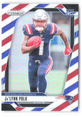 Ja'Lynn Polk Panini Prizm - Red White and Blue 339 2024 New England Patriots