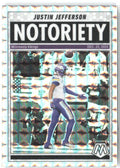 Justin Jefferson Panini Mosaic - Notoriety Mosaic 6 2025 Minnesota Vikings