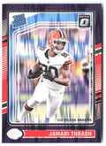 Jamari Thrash Donruss Optic - Purple Shock 241 2024 Cleveland Browns