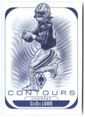 CeeDee Lamb Panini Phoenix - Contours 9 2025 Dallas Cowboys
