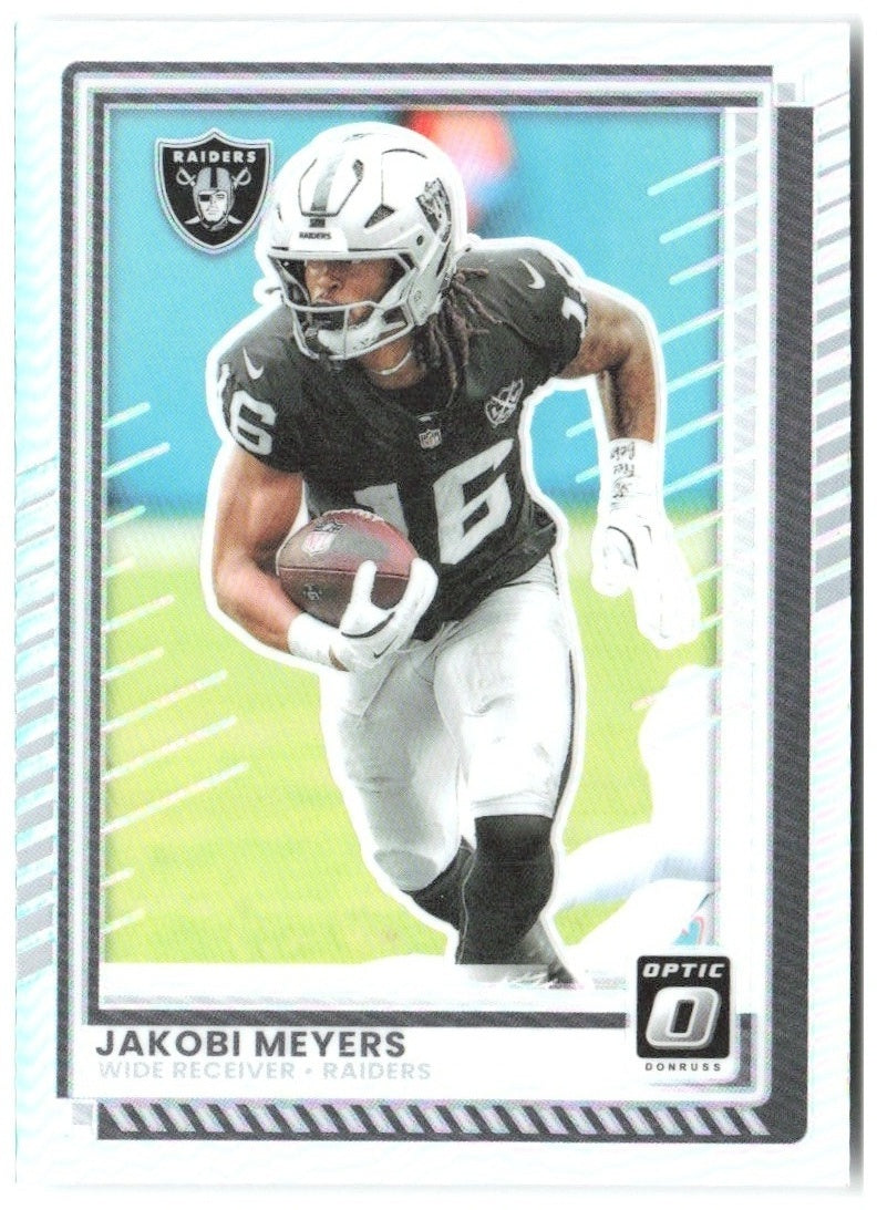 Jakobi Meyers Donruss Optic - Holo 77 2025 Las Vegas Raiders