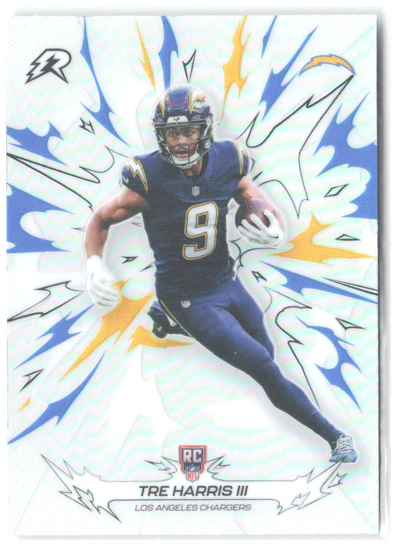 Tre Harris III Topps Resurgence - Refractor 151 2025 Los Angeles Chargers