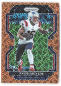 Jakobi Meyers Panini Prizm - Lazer 95 2021 New England Patriots