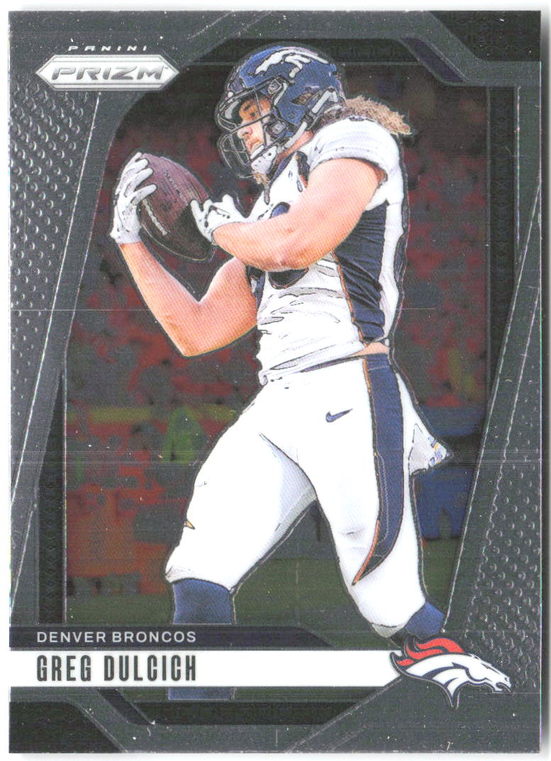 Greg Dulcich Panini Prizm 85 2024 Denver Broncos