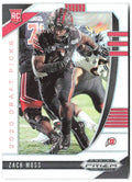 Zack Moss Panini Prizm Draft Picks - Prizms Silver 139 2020 Utah Utes