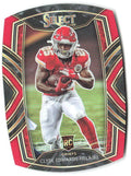 Clyde Edwards-Helaire Select - Red Prizm Die Cut 254 2020 Kansas City Chiefs