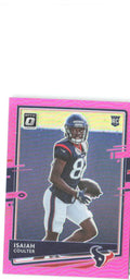Isaiah Coulter Donruss Optic - Pink 132 2020 Houston Texans