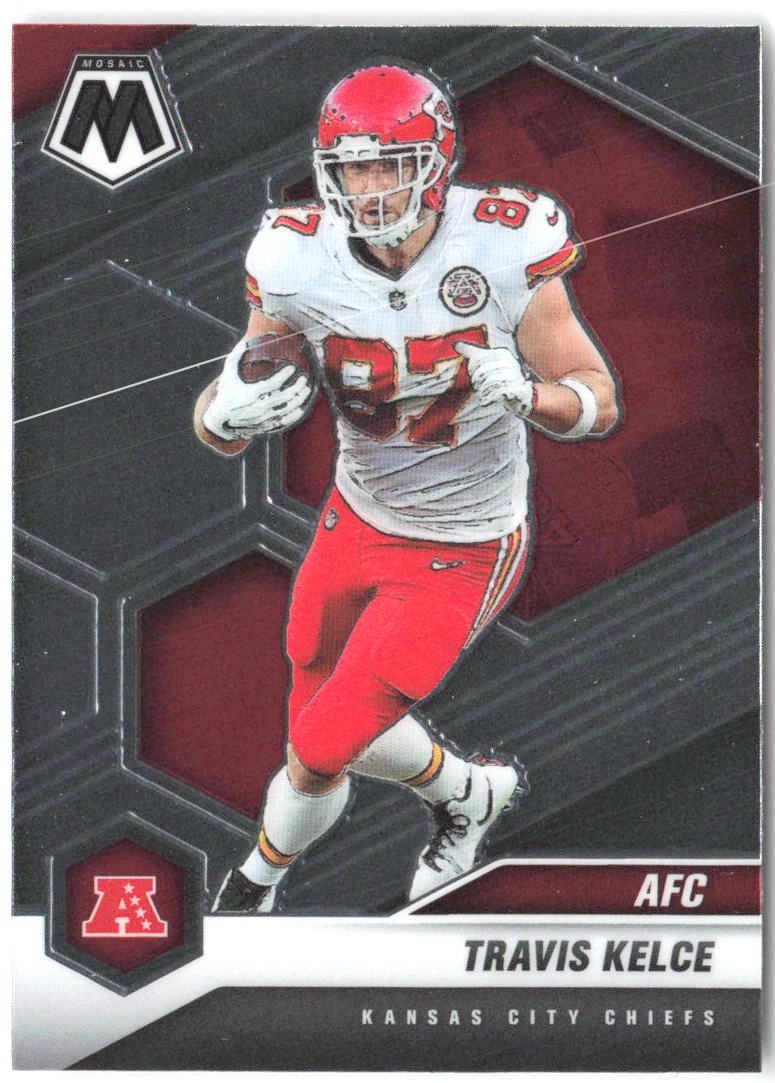 Travis Kelce Panini Mosaic 240 2021 Kansas City Chiefs