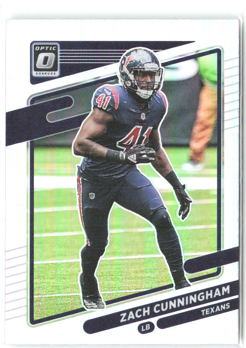 Zach Cunningham Donruss Optic - Holo 105 2021 Houston Texans