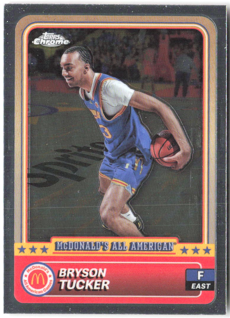 Bryson Tucker Topps Chrome McDonald's All-American 33 2024