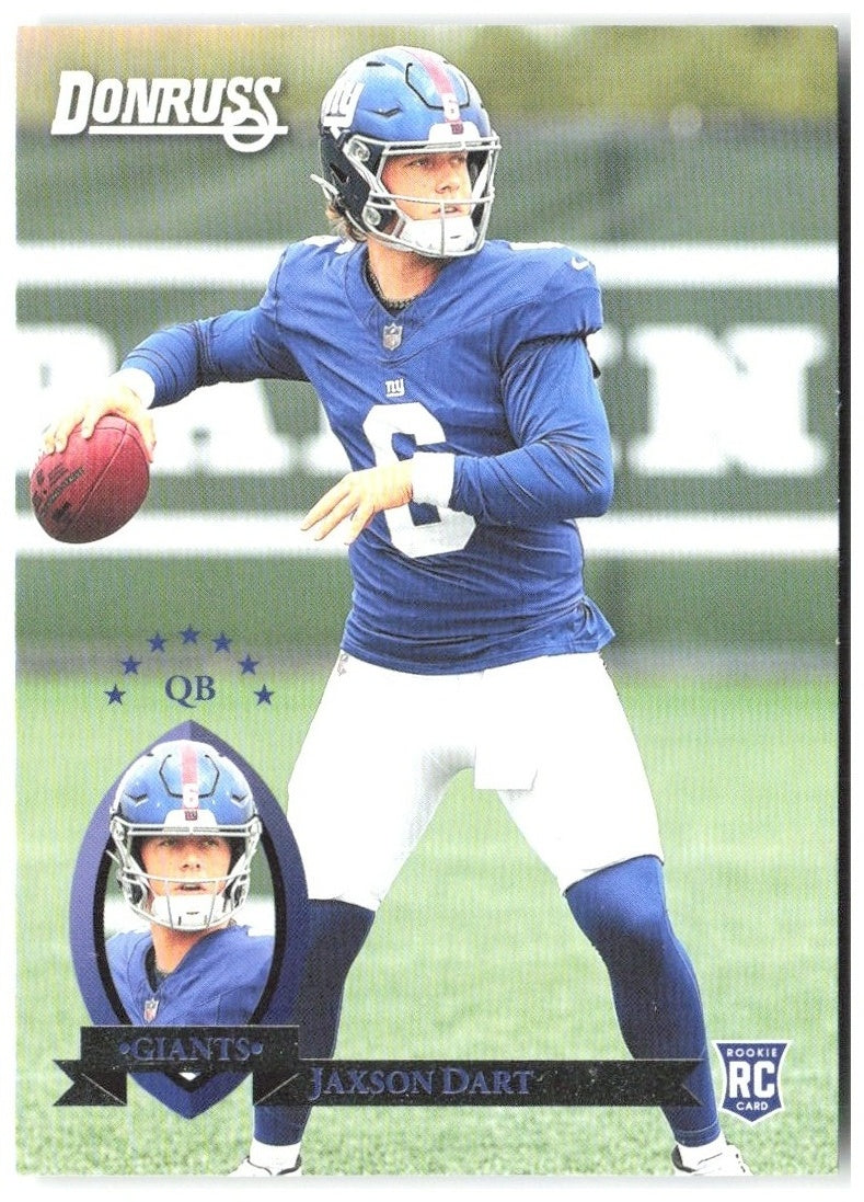 Jaxson Dart Donruss - Retro 1995 33 2025 New York Giants