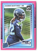 Damien Martinez Donruss Optic - Pink 298 2025 Seattle Seahawks