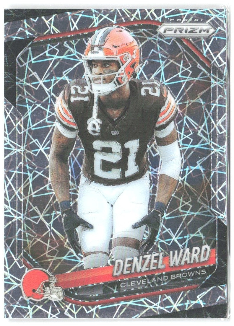 Denzel Ward Panini Prizm - Lazer 90 2025 Cleveland Browns