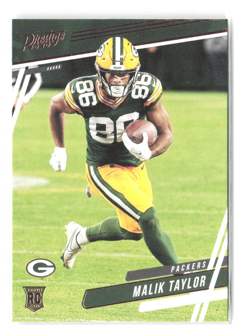 Malik Taylor Chronicles - Prestige Rookies Update 304 2020 Green Bay Packers