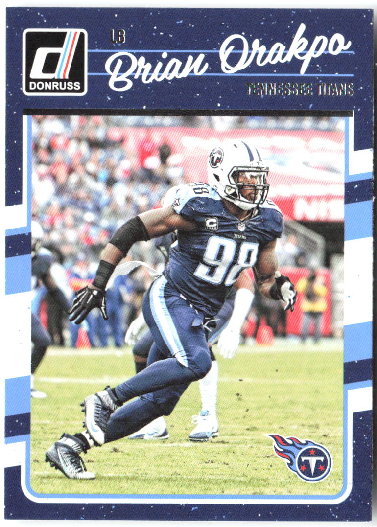 Brian Orakpo Donruss 289 2016 Tennessee Titans