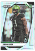 Jordan Burch Panini Prizm Draft Picks - Prizms Silver 95 2025 Oregon Ducks