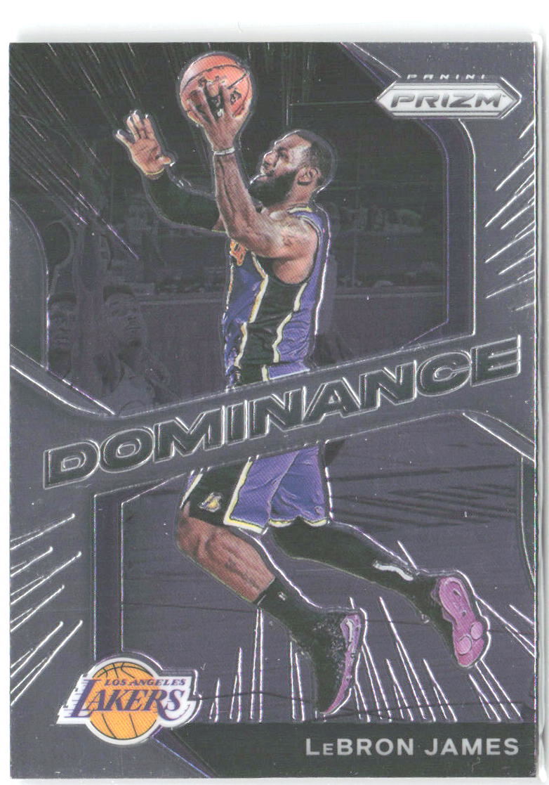 LeBron James Panini Prizm - Dominance 17 2020-21 Los Angeles Lakers
