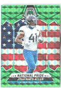 Josh Hines-Allen Panini Mosaic - Mosaic Green 268 2024 Jacksonville Jaguars